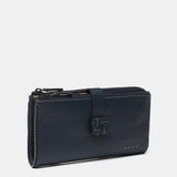 Große blaue Brieftasche