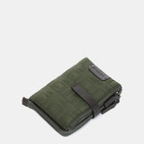 Cartera pequeña en nylon verde