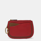Borsa in pelle rossa