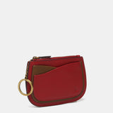 Borsa in pelle rossa