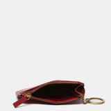 Borsa in pelle rossa
