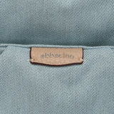 Bolso shopper en materiales reciclados y acolchados azul