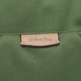 Bolso shopper en materiales reciclados y acolchados verde