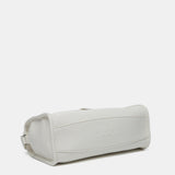 Borsa a tracolla in materiale riciclato beige