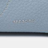 Borsa a tracolla blu in materiale riciclato
