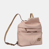 Tasche - Rucksack aus recyceltem Material in Rosa.