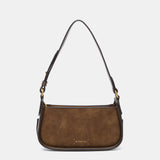 Green recycled material shoulder bag