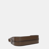 Green recycled material shoulder bag