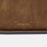 Green recycled material shoulder bag
