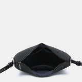 Bolso de hombro en materiales reciclados negro