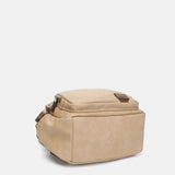 Mochila en materiales reciclados camel