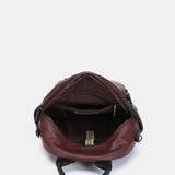 Materiali riciclati bordeaux