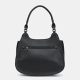 Shoulder bag made of recycled materials, blue