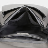 Shoulder bag made of recycled materials, blue