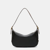 Bolso de hombro en materiales reciclados negra