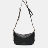 Bolso de hombro en materiales reciclados negra