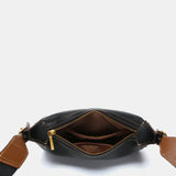 Bolso de hombro en materiales reciclados negra