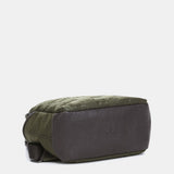 Green recycled nylon backpack