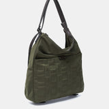 Sacchetto multifunzionale in nylon riciclato verde