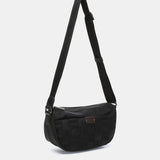 Piccolo bandolera in nylon riciclato nero