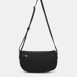 Piccolo bandolera in nylon riciclato nero