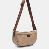 Piccolo bandolera in cammello riciclato in nylon