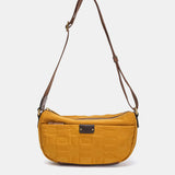 Piccolo bandolera in nylon ambra riciclato