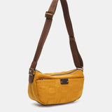 Piccolo bandolera in nylon ambra riciclato