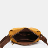 Piccolo bandolera in nylon ambra riciclato