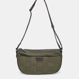 Piccolo bandolera in nylon riciclato verde