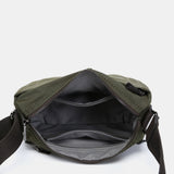 Piccolo bandolera in nylon riciclato verde