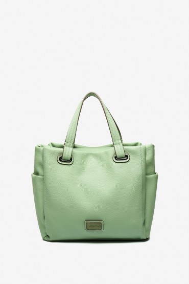 Green shopping-style bag