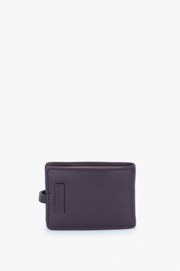Deha women's lillac leather card holder
