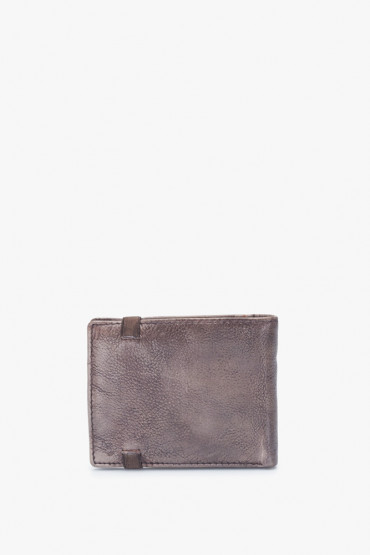 Eka men’s taupe leather wallet