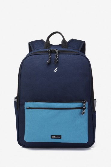 Pack: blue school bag +  marine pencil case