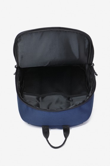 Pack mochila escolar azul + estuche boho