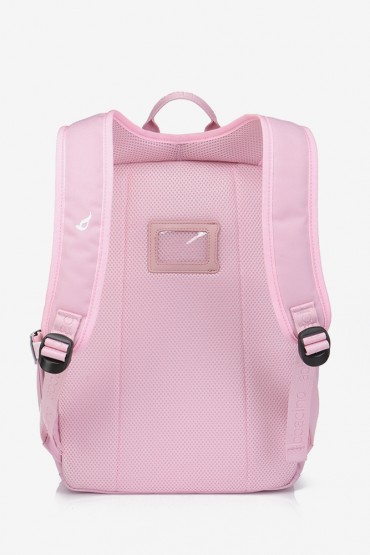 Pale pink school bag
