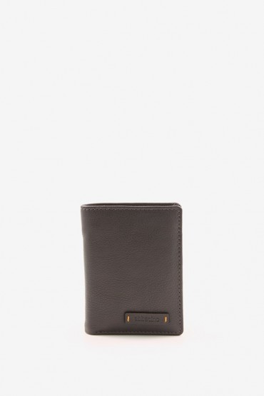 Men's brown leather wallet