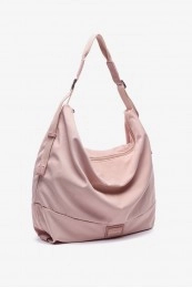 Women\'s long handle hobo bag in pink