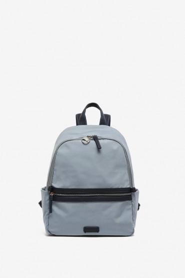 Women's blue 2 in 1 backpack