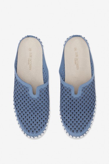 ILSE JACOBSEN zapatos planos de mujer azul