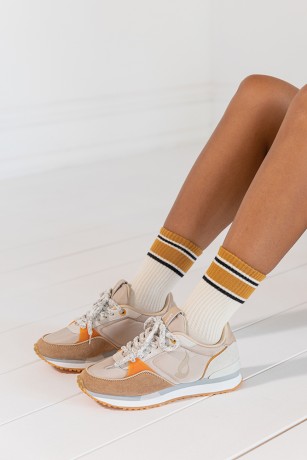 Women's orange sneaker
