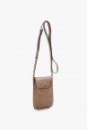 Women\'s bronze mobile phone bag