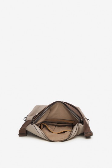 Women's nylon kamel backpack-bag