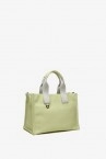Women\'s green shopper bag