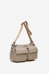 Women\'s kamel crossbody bag with print