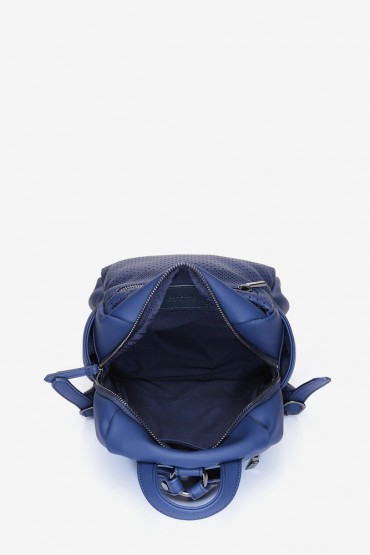 Small women's blue backpack