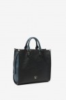 Black large handbag