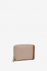 Camel small leather wallet