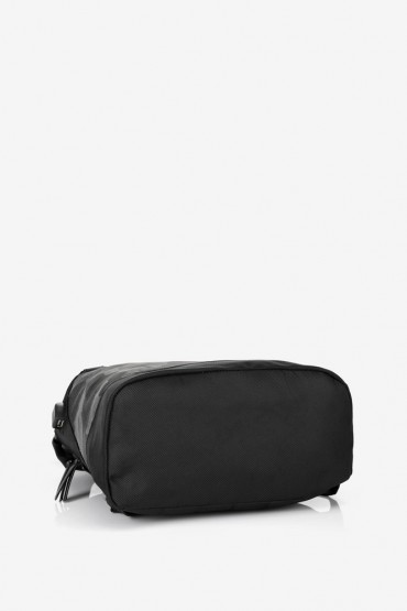 Black mimetic laptop backpack